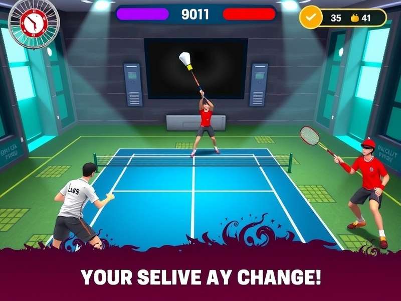 Badminton Fury India Gameplay Screenshot